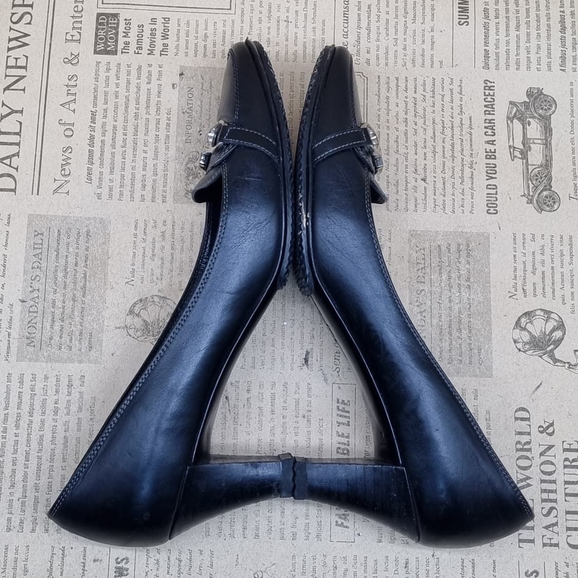 페라가모 여성 펌프스힐 5.5 225 굽6 상품이미지5