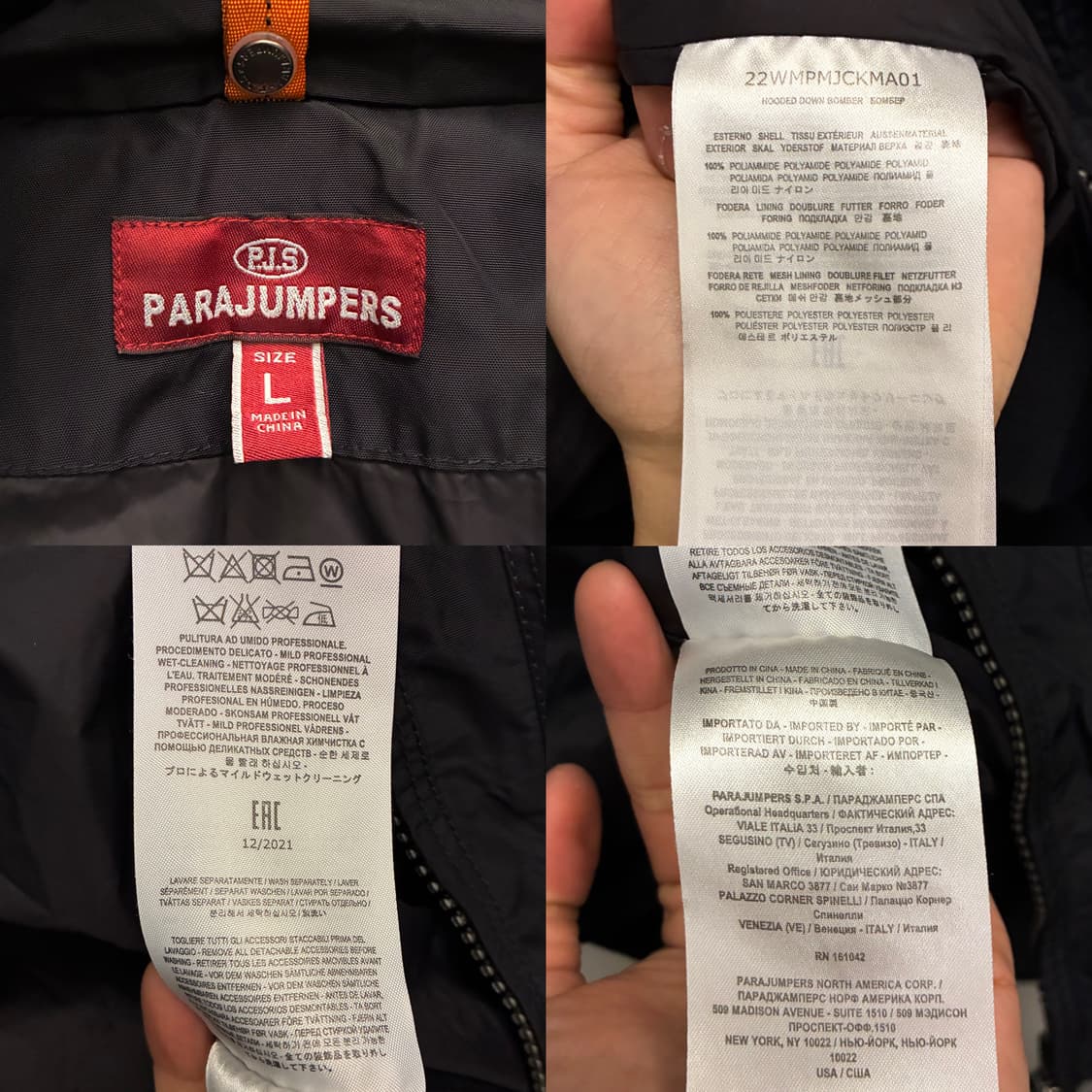 (L)22fw 파라점퍼스 후디드 고비 봄버 투웨이 자켓 점퍼 상품이미지9