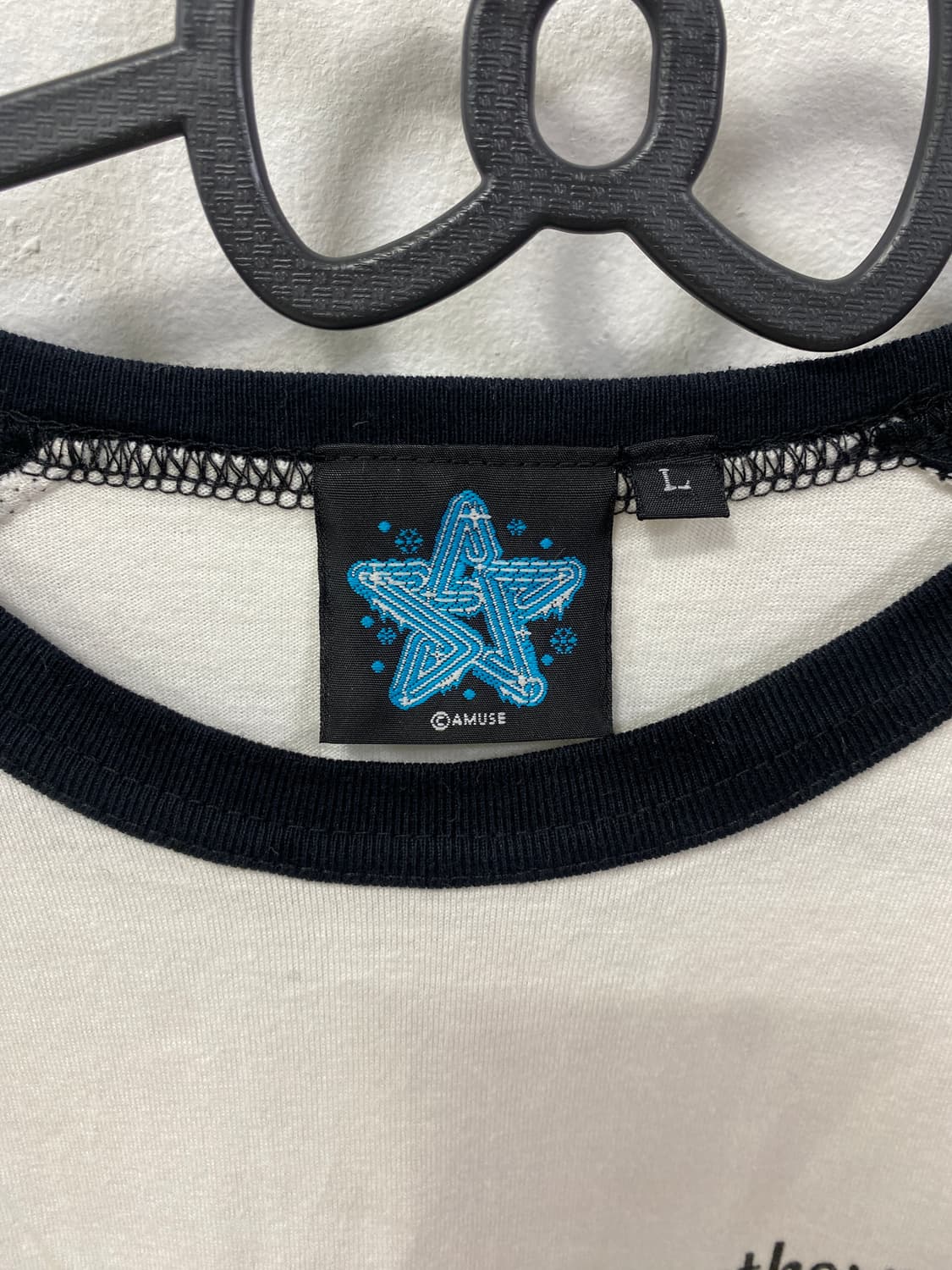 [AMUSE] 어뮤즈 y2k 펑크 올스타 배색 롱슬리브 상품이미지9