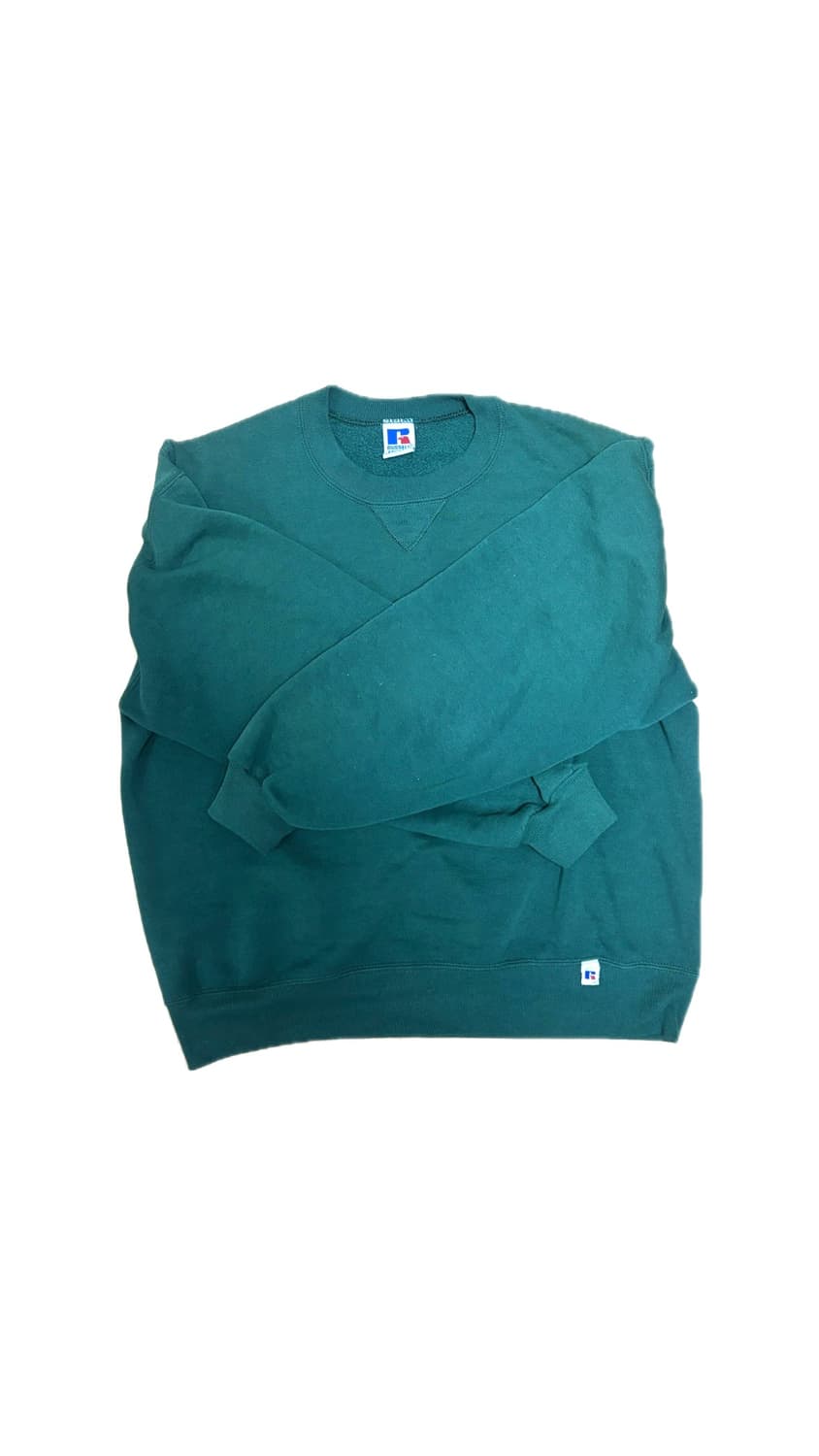 90s 러셀 맨투맨 그린 L 상품이미지1