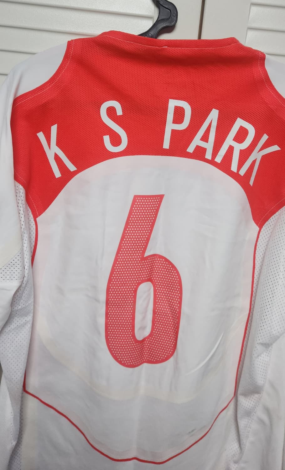 04-06 대한민국 어웨이 지급용 긴팔 나이키 유니폼 상품이미지4