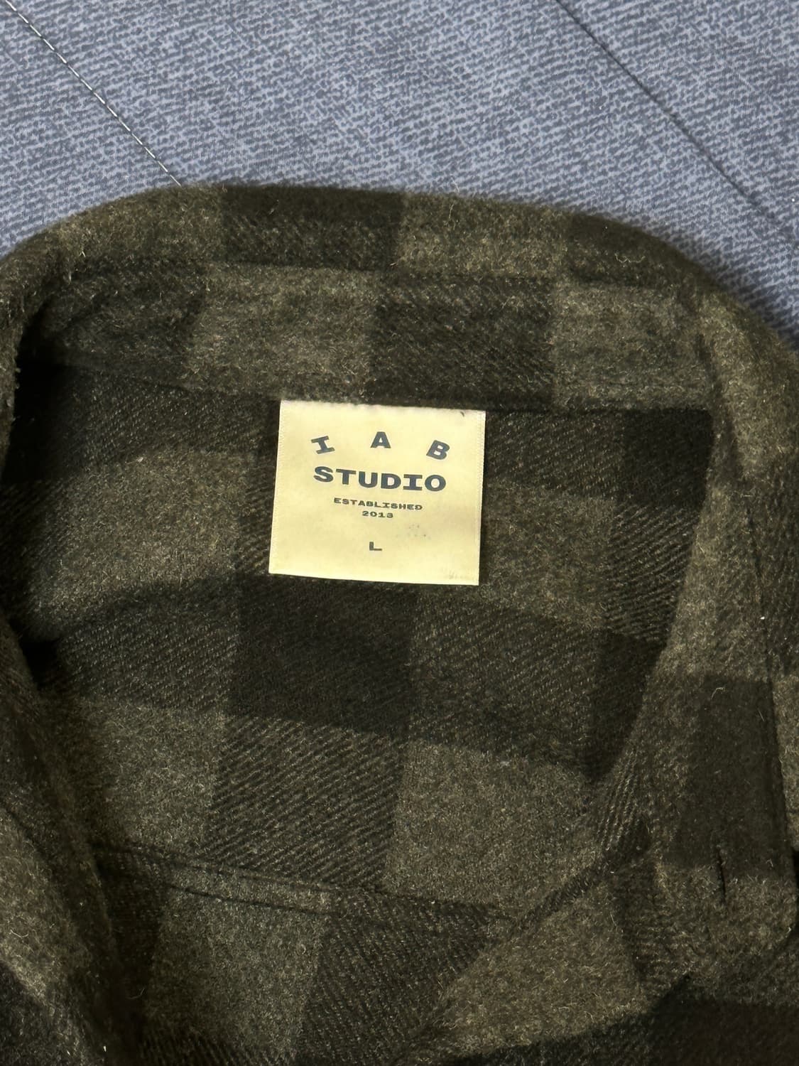 아이앱 깅엄 체크 셔츠 l 상품이미지2