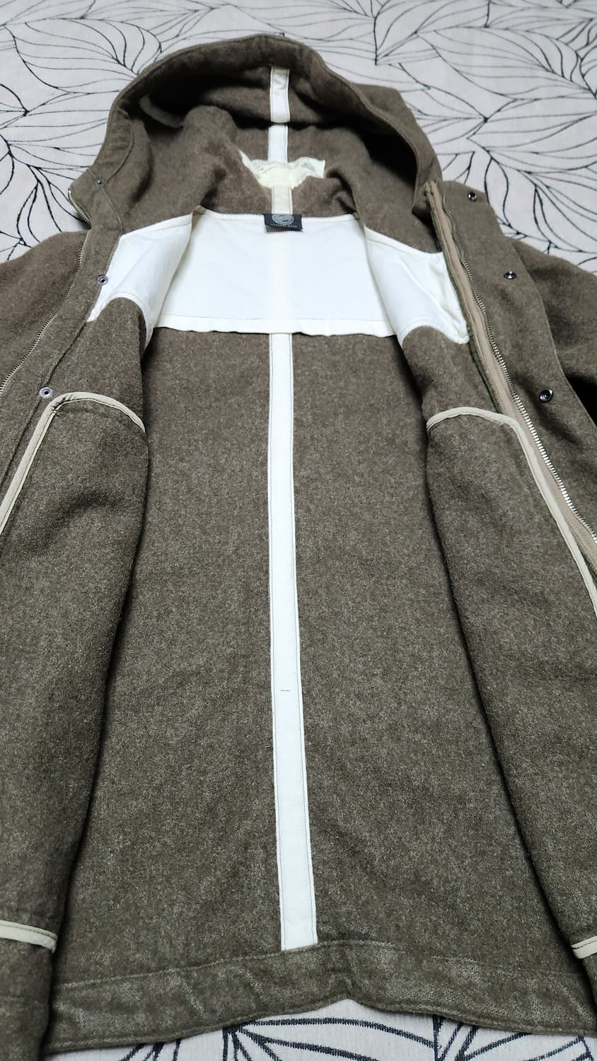 옴니갓 후디 울 자켓 올리브라운 2사이즈 100사이즈 상품이미지4