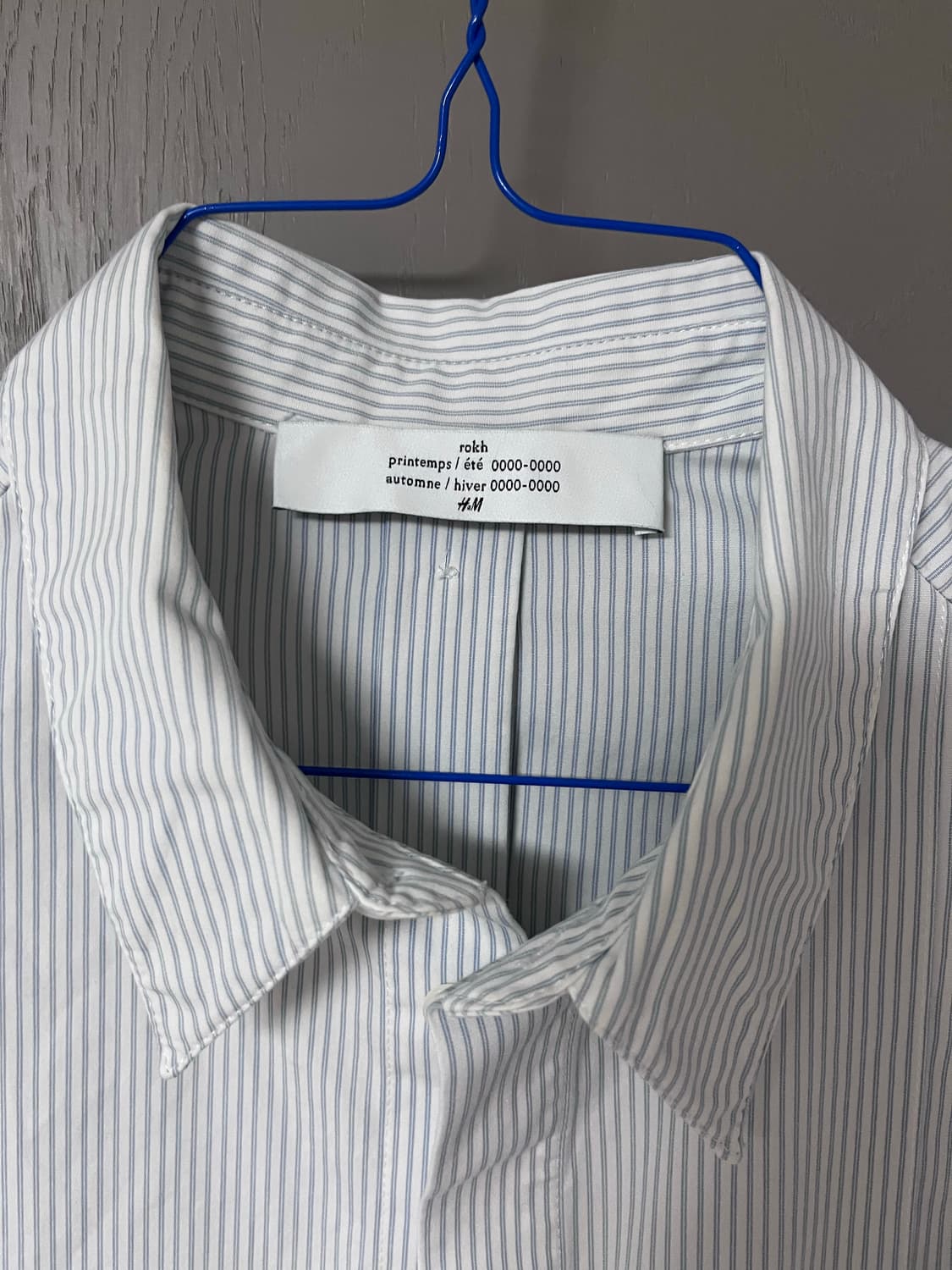 Rokh H&M oversized button shirts 상품이미지3