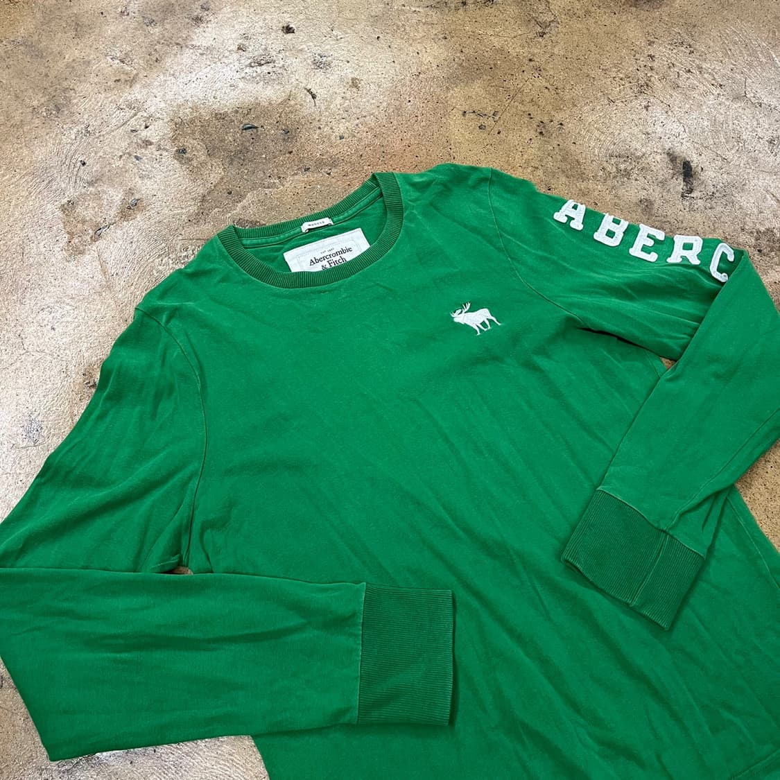 아베크롬비 그린 롱슬리브 상품이미지1