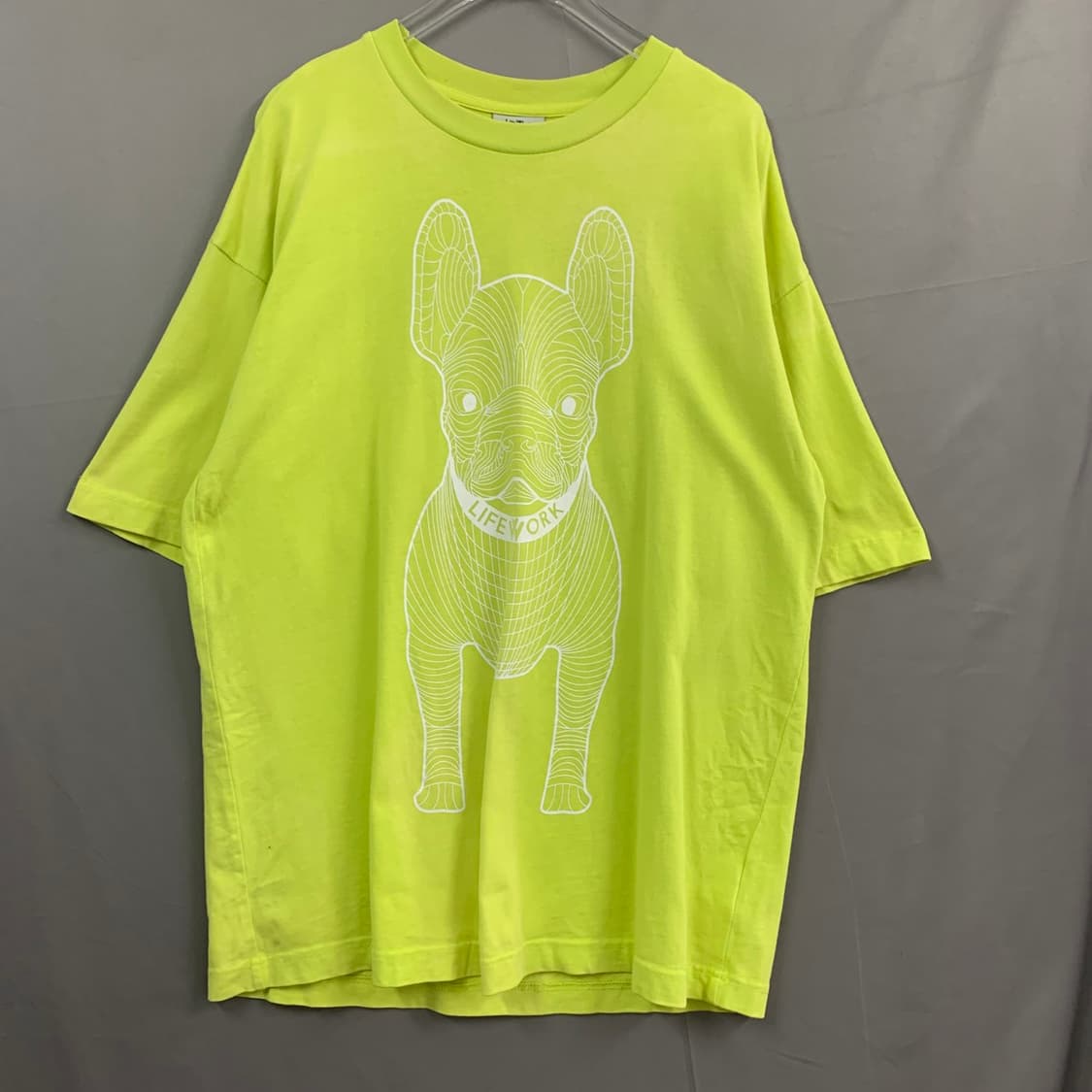 M 라이프워크 빅 라독 프린팅 형광 반팔티 상품이미지1
