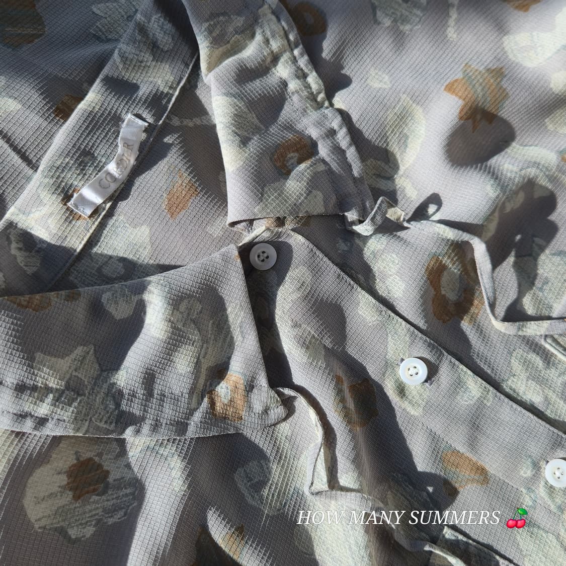 Japanese Vintage 패턴 블라우스 상품이미지8