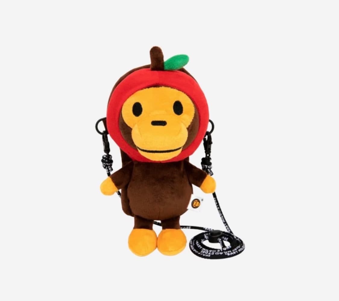 베이프 베이비마일로 사과 인형 모바일박 상품이미지1