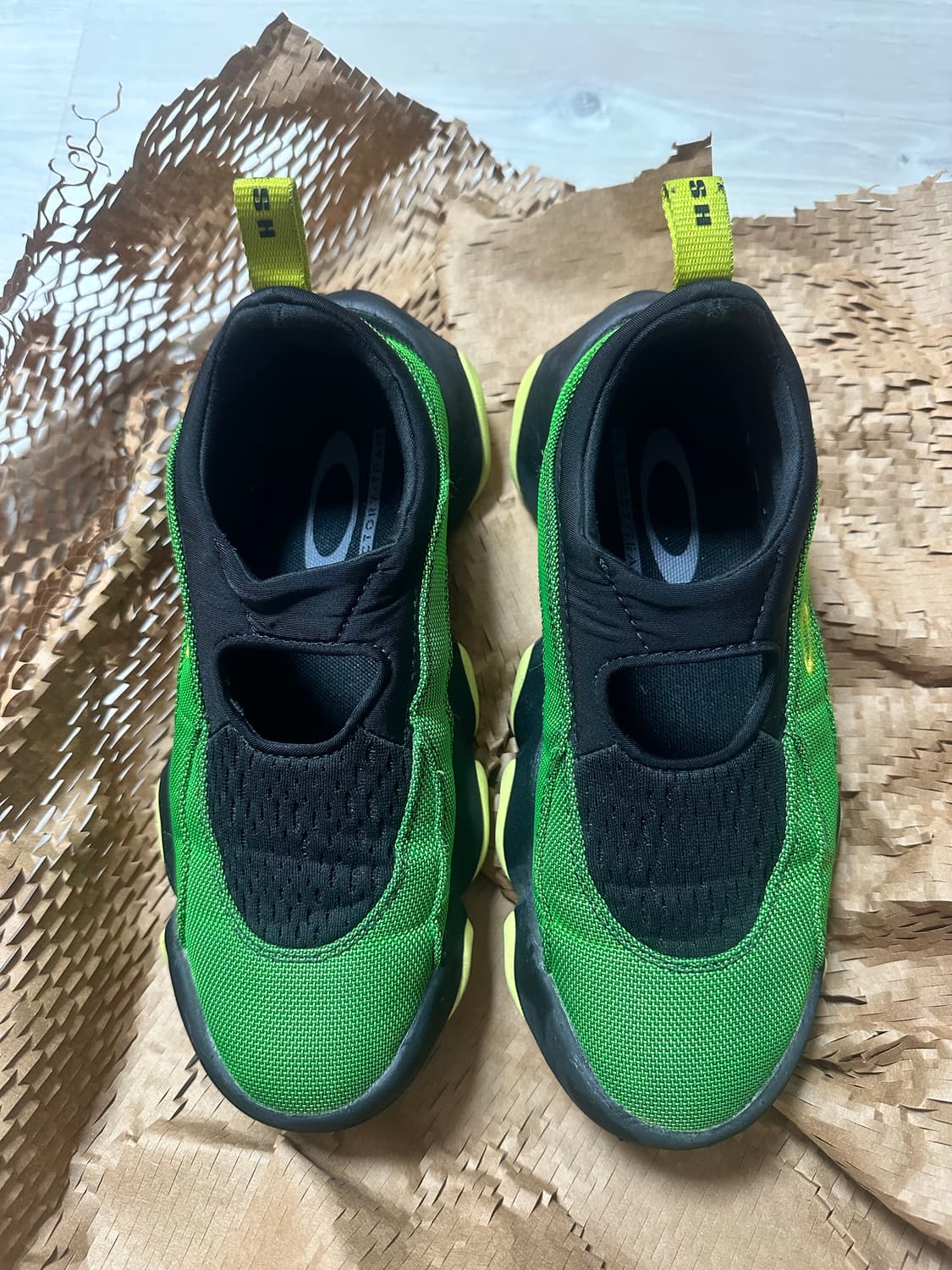 오클리 팩토리팀 플래쉬샌들 그린/레몬 운동화 상품이미지1