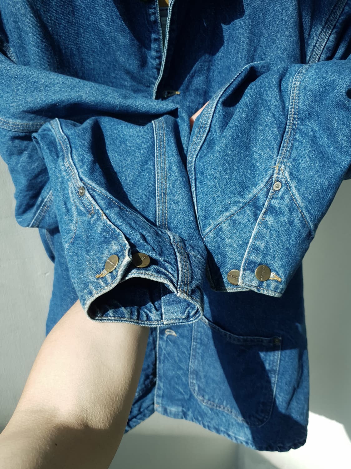 Carhartt c59 dst denim chore coat 상품이미지7