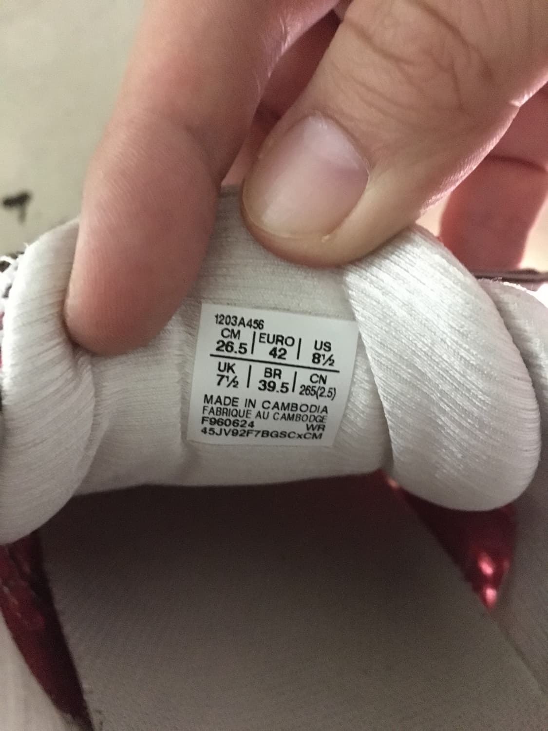 아식스 젤 카야노 크리스탈 핑크 클래식 레드 상품이미지4