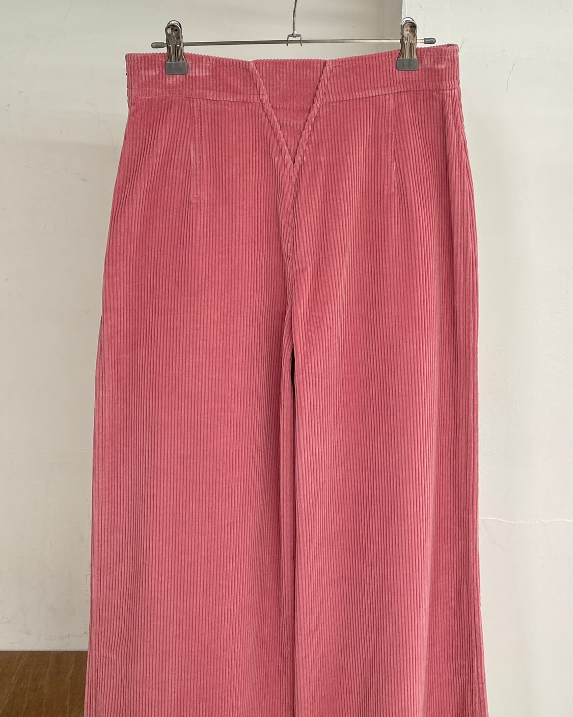 끌로에 핑크 코듀로이 와이드 팬츠  상품이미지5