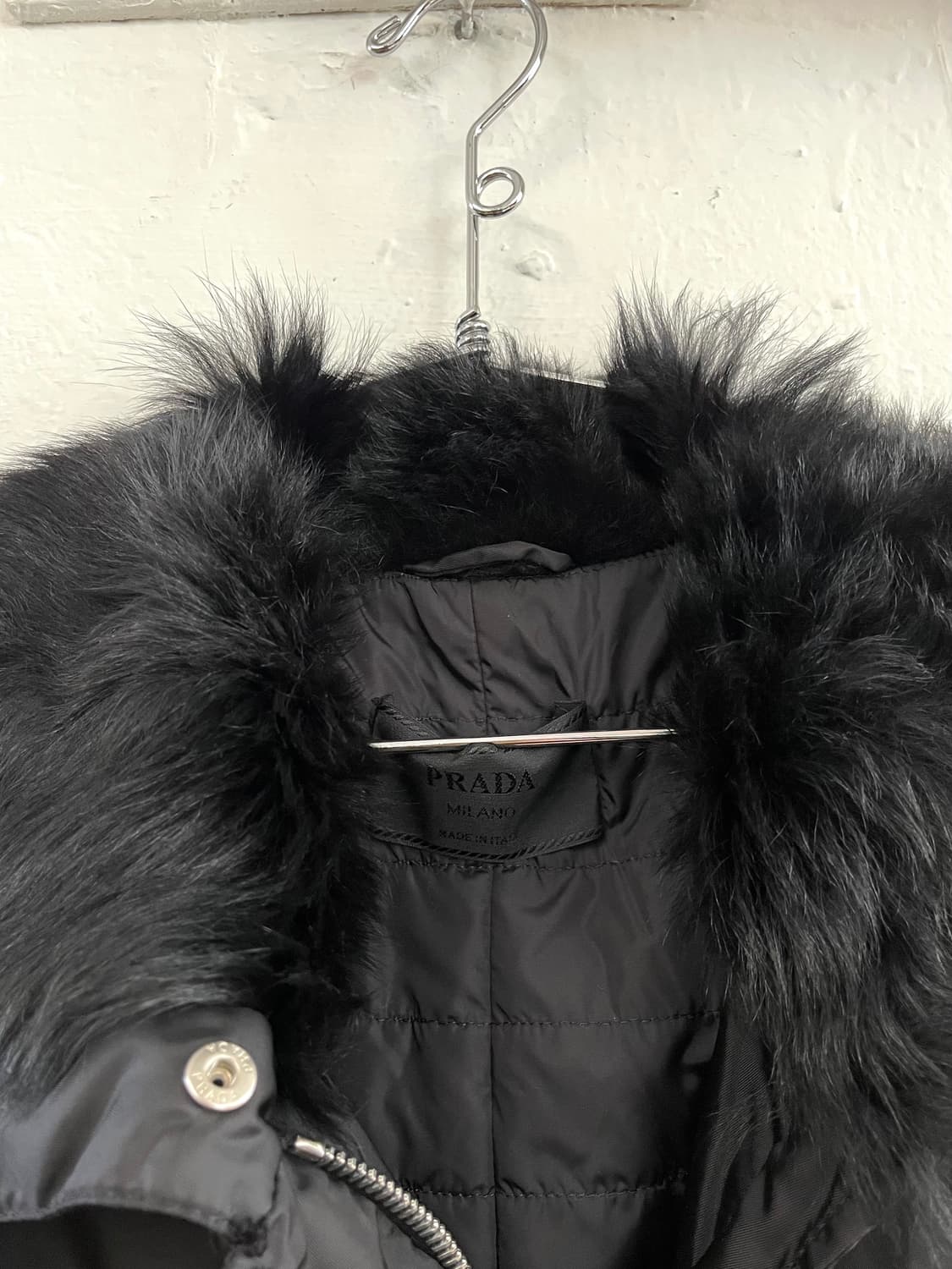 프라다 1999AW 아카이브 폭스퍼 포코노 코트 상품이미지6