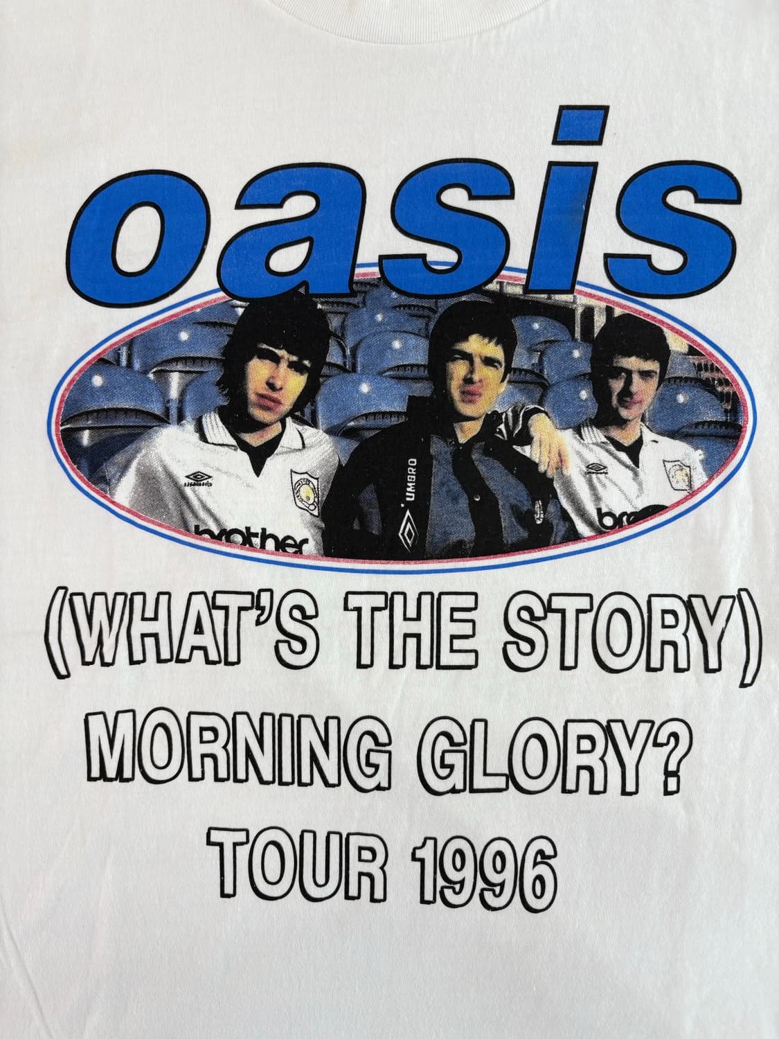오아시스 MORNING GLORY TOUR T-Shirt 상품이미지3