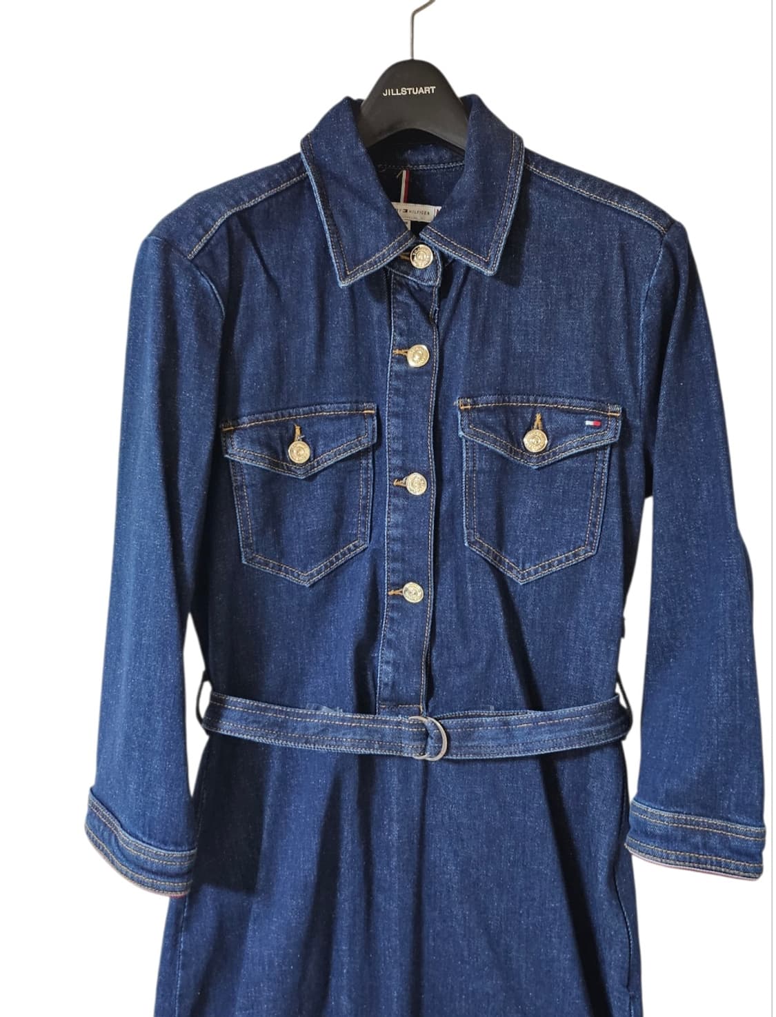 TOMMY HILFIGER 데님 원피스 정품 / 인디고 / 38(66) 상품이미지3