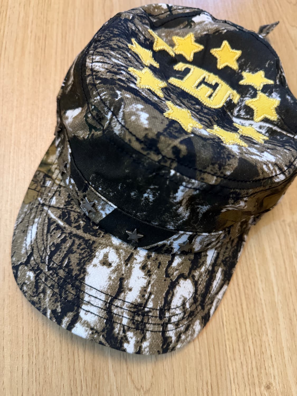 twojeys 투제이스 스터드 카모 캡 리얼트리 상품이미지2