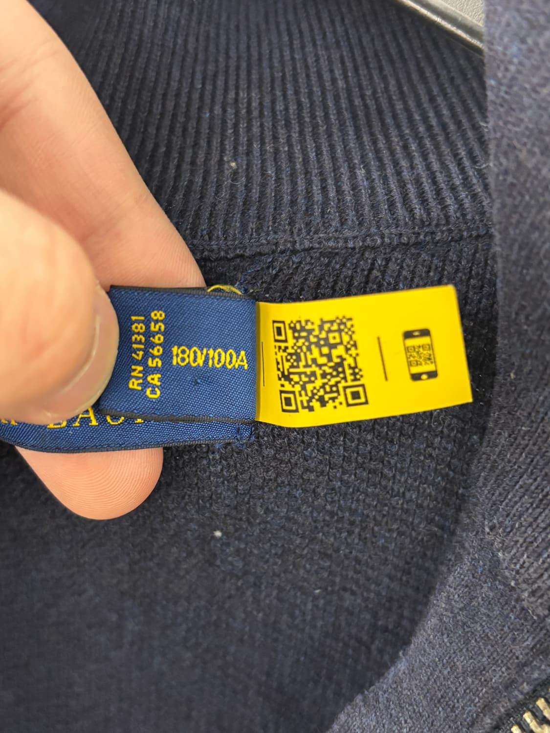 폴로 랄프로렌 하프집업 니트 L 상품이미지5