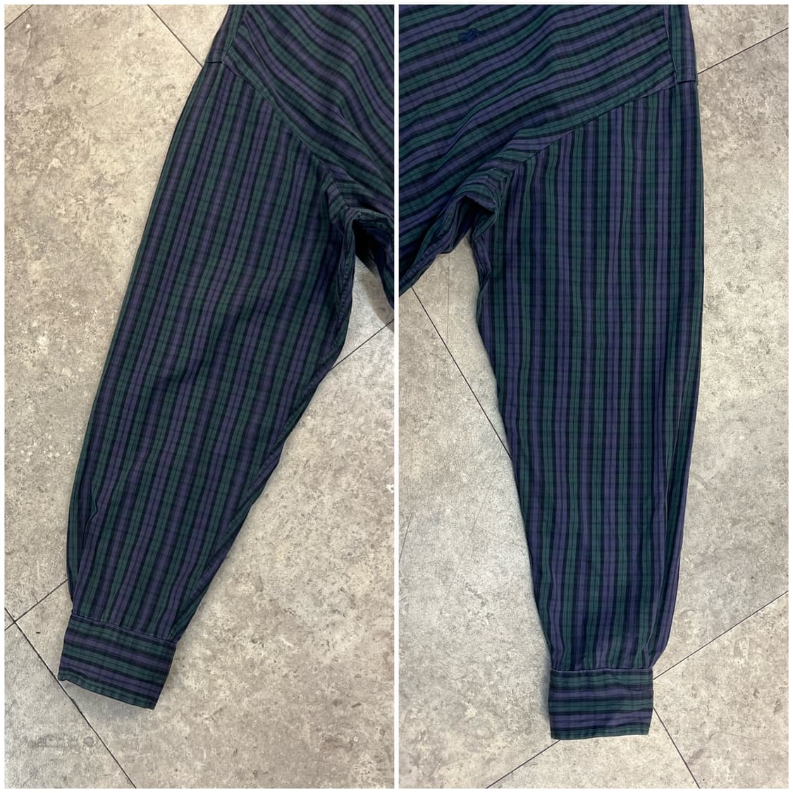 폴로 랄프로렌 체크 셔츠 퍼플 95 #csz2831 상품이미지6