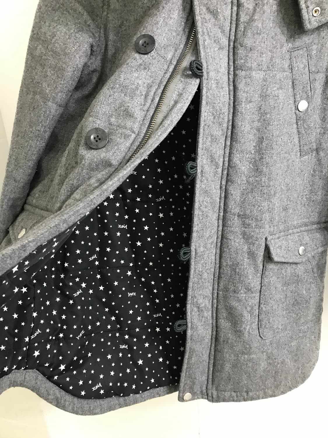 그레이 갭 엑스걸 별패턴 너드 니혼진 코디세트 상품이미지5