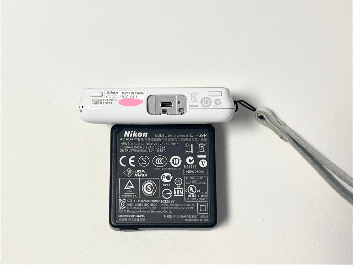 니콘 쿨픽스 Nikon coolpix s01 화이트 상품이미지4