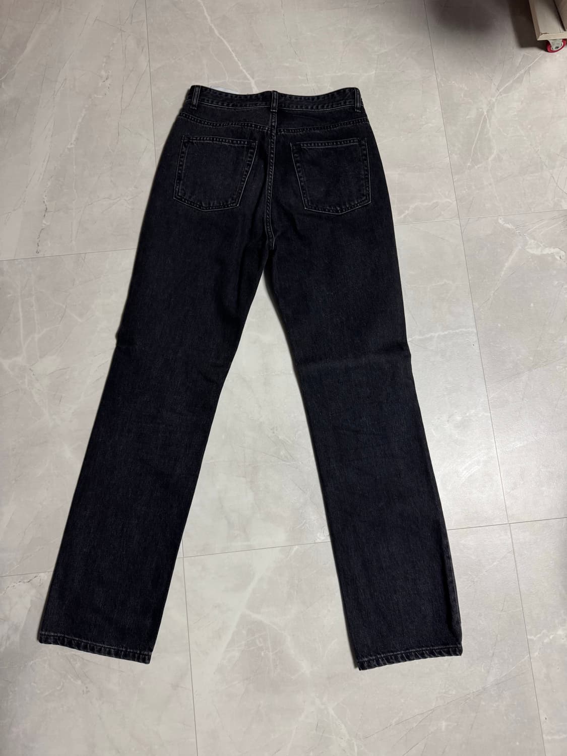 이티씨이 시그니처 루즈 스트레이트 데님 블랙 29사이즈 상품이미지3