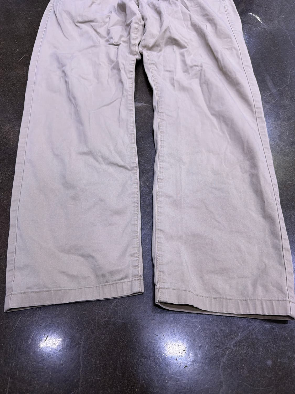 아르마니 익스체인지 스트레이트핏 캐쥬얼 치노팬츠 베이지 34 상품이미지5