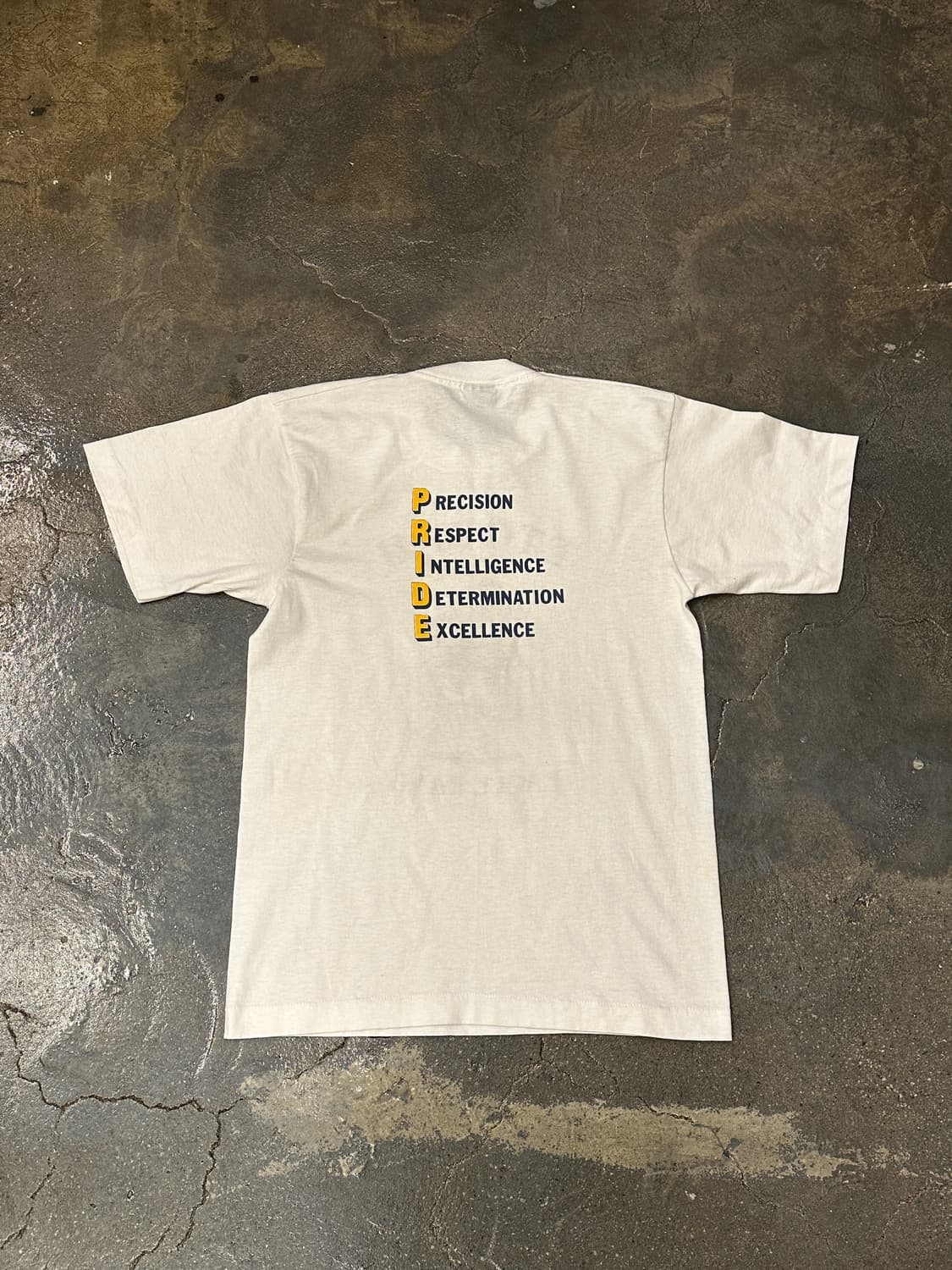 90s 50/50 USA프룻오브더룸 Etowah 이글 밴드 반팔 티셔츠M 상품이미지5