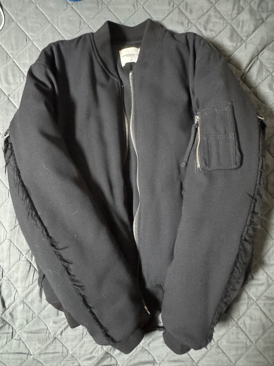 타카히로 미야시타 더 솔로이스트 15aw 가죽탭봄버 50 상품이미지1