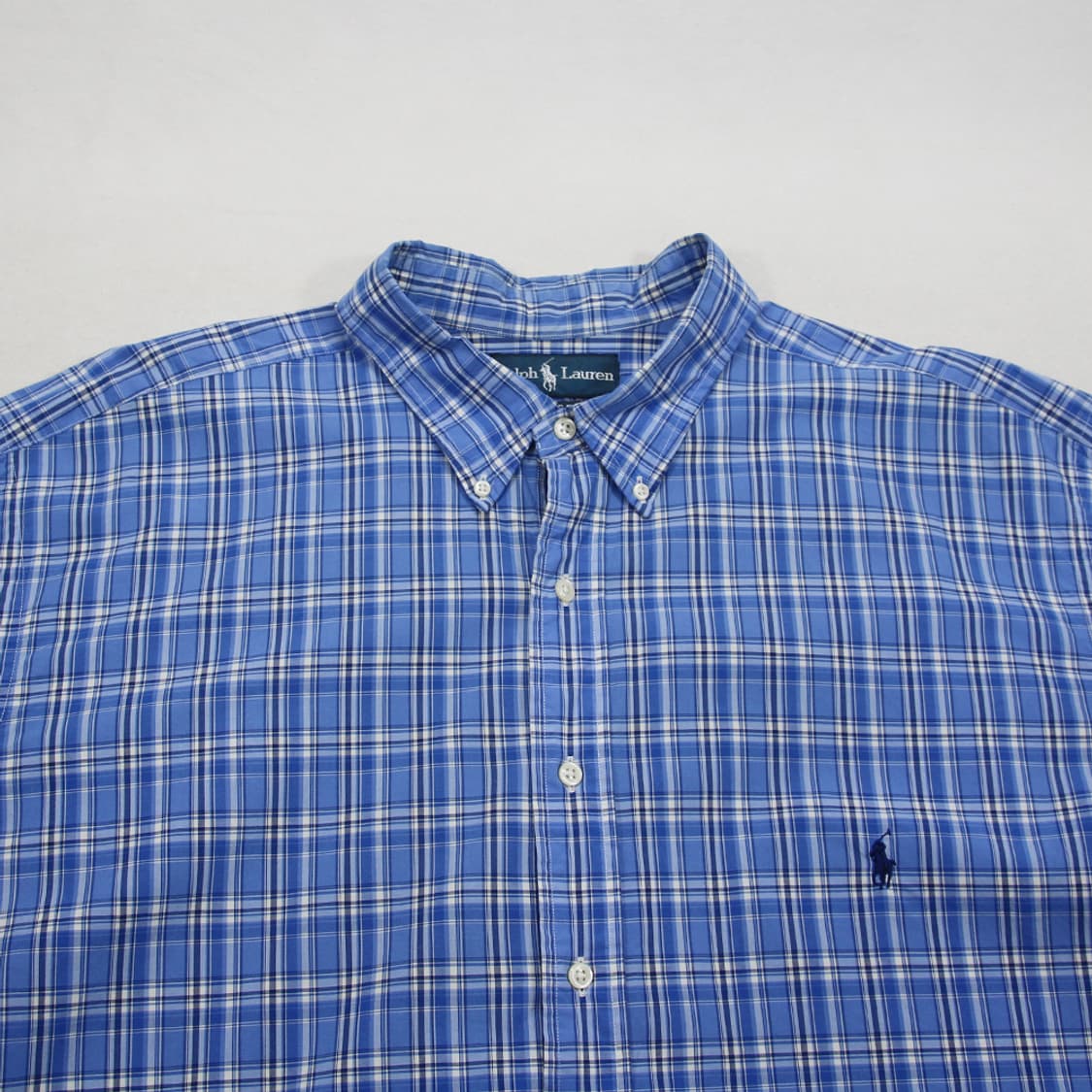 폴로 랄프로렌 체크 셔츠 (남성용 115-120) 상품이미지3