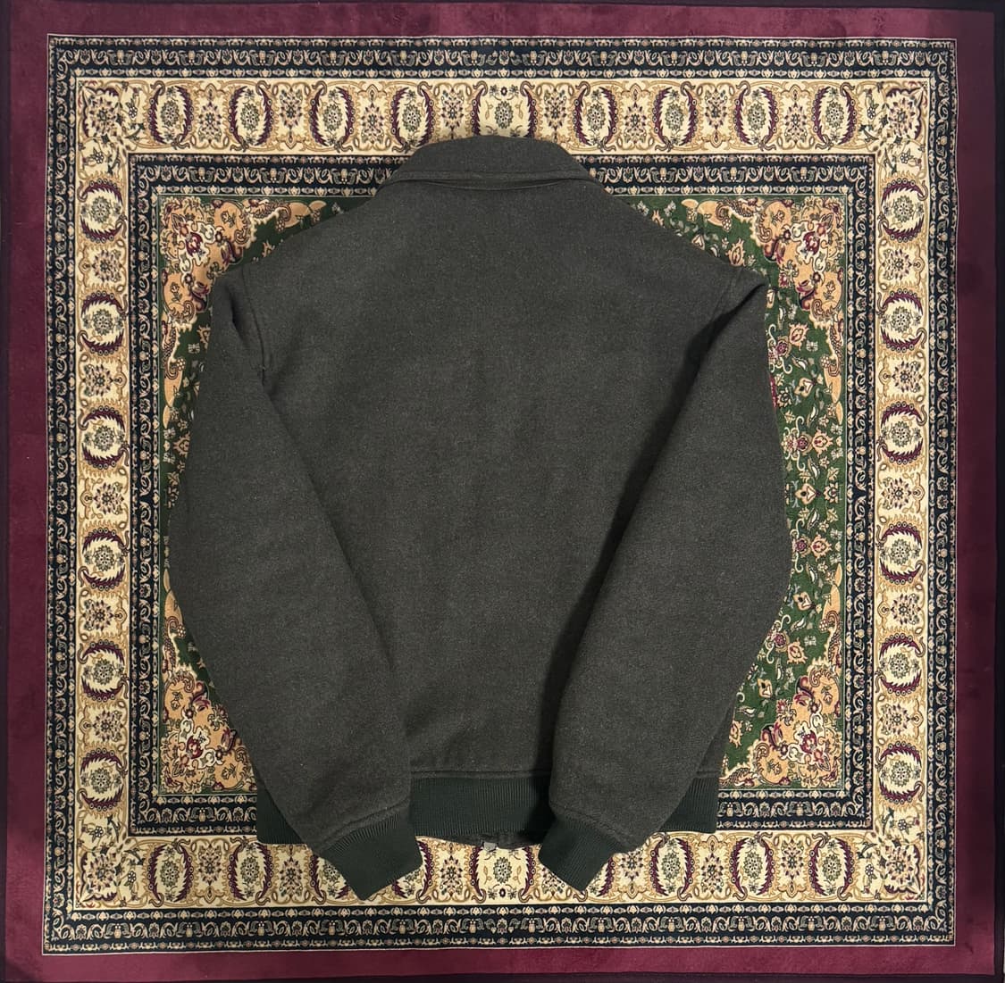 자라 스웨이드 블루종 봄버 자켓 M 상품이미지3