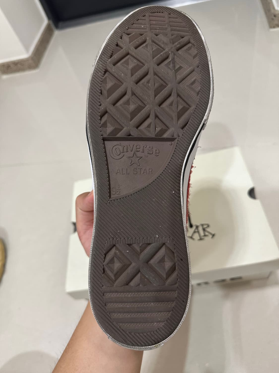280 컨버스X스투시 척70 로우 포피 레드 상품이미지6
