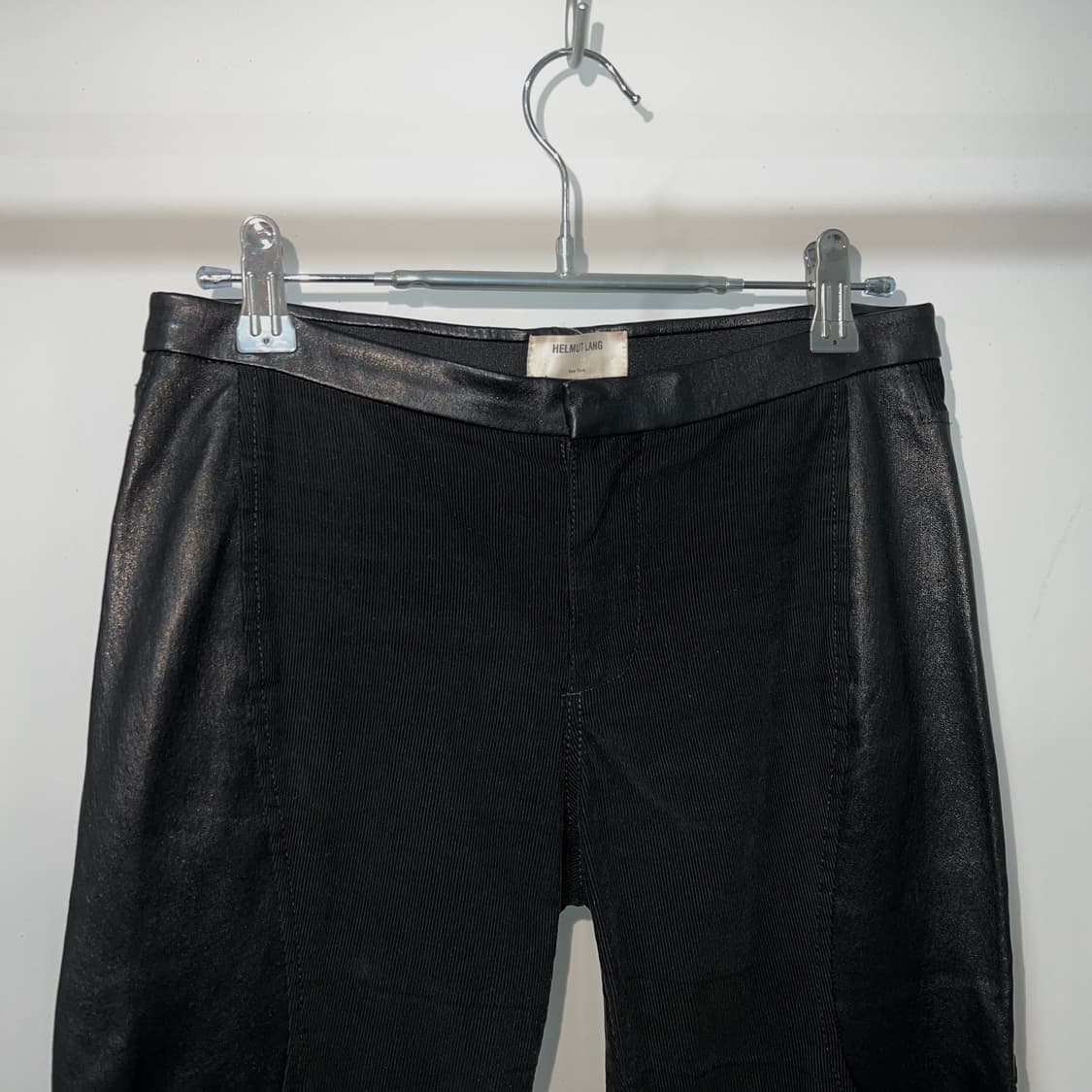 헬무트랭 레더 패널 코듀로이 레깅스진 상품이미지6