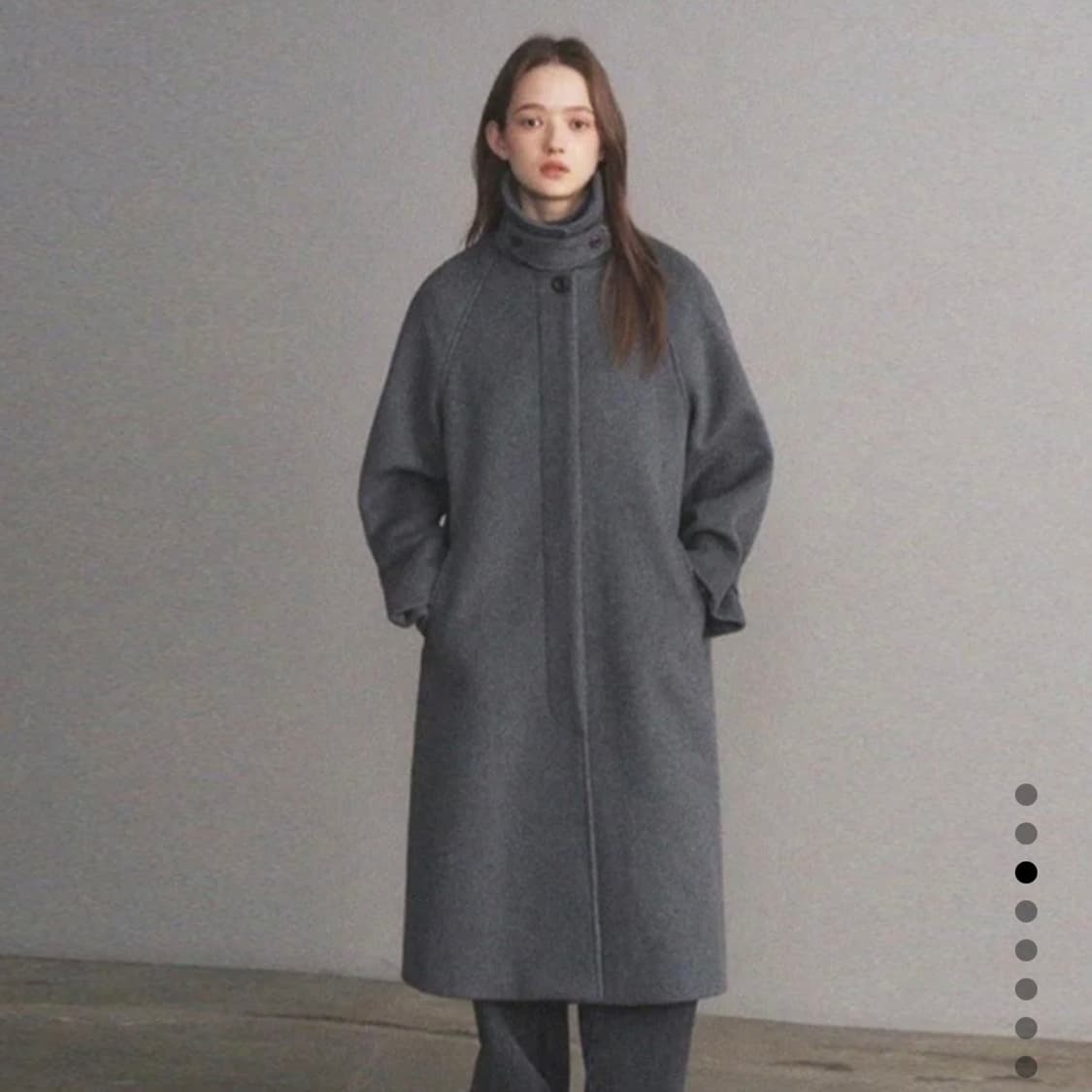 오로 oro 발마칸 코트 상품이미지4