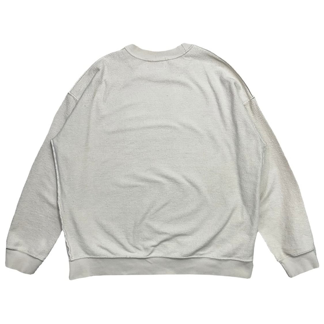 MOOD 크루넥 맨투맨 아이보리 OS 상품이미지6