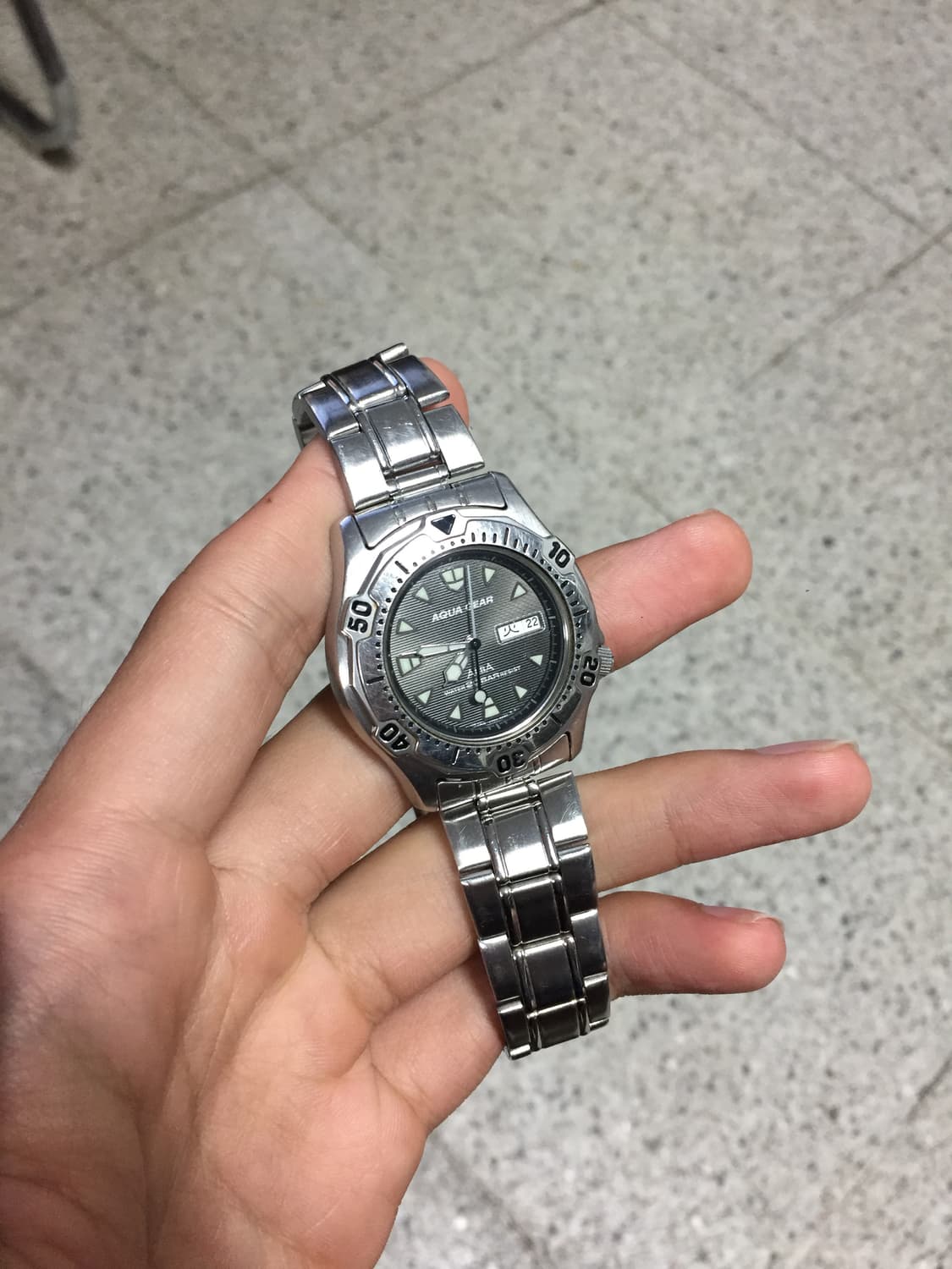 90s seiko alba aqua gear day-date 상품이미지1