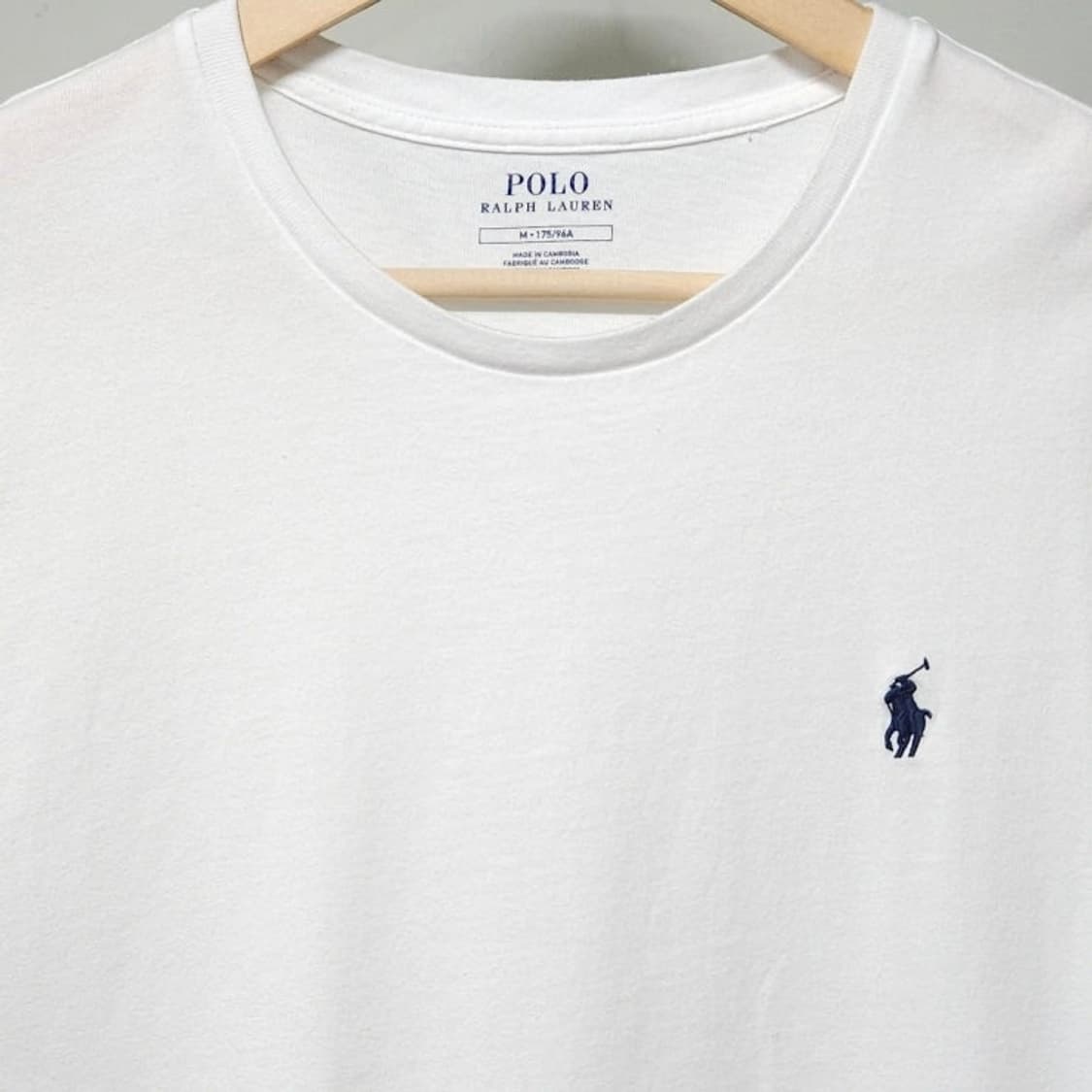 95 POLO 폴로 랄프로렌 반팔 티셔츠 화이트 기본 여름 상품이미지2