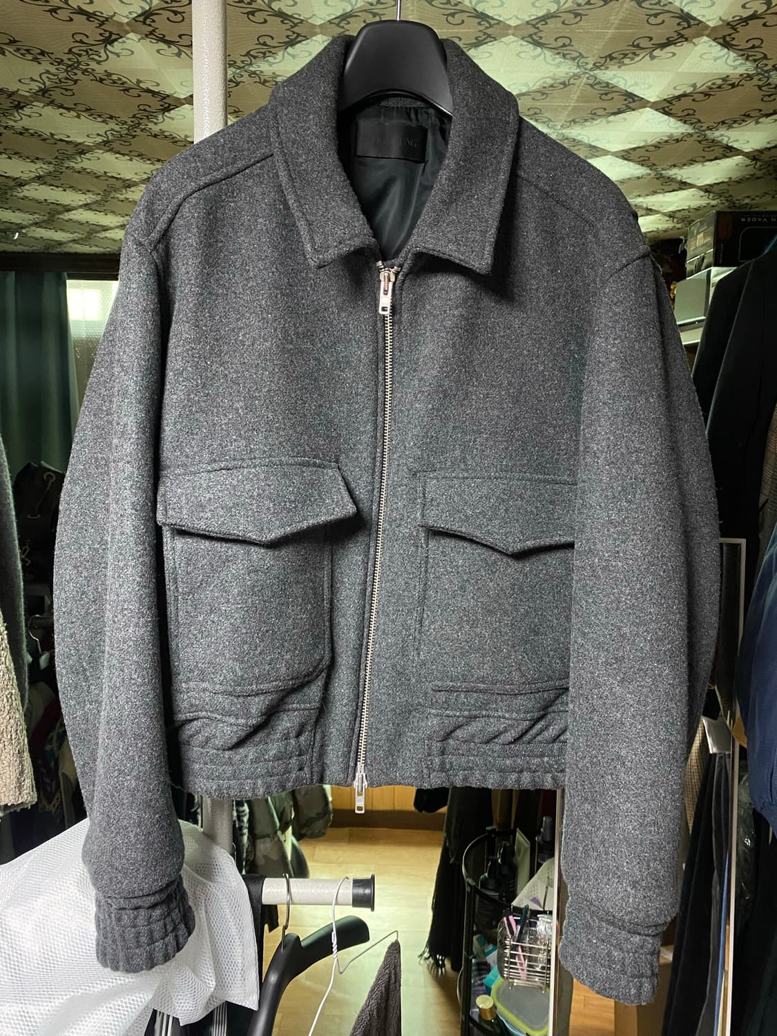 무명 A2 플라이트 울 점퍼 상품이미지4