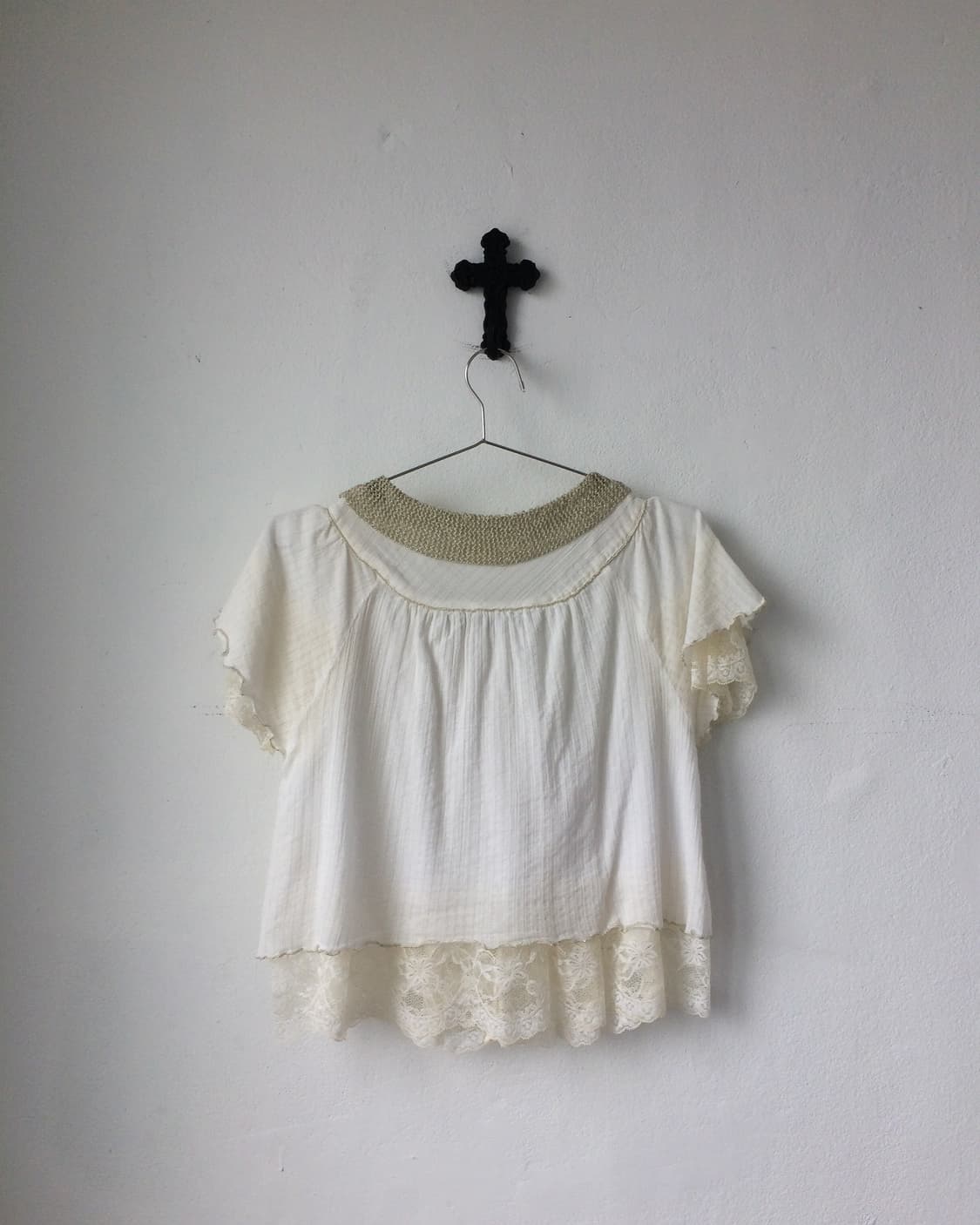 Lace trimming cardigan 상품이미지5