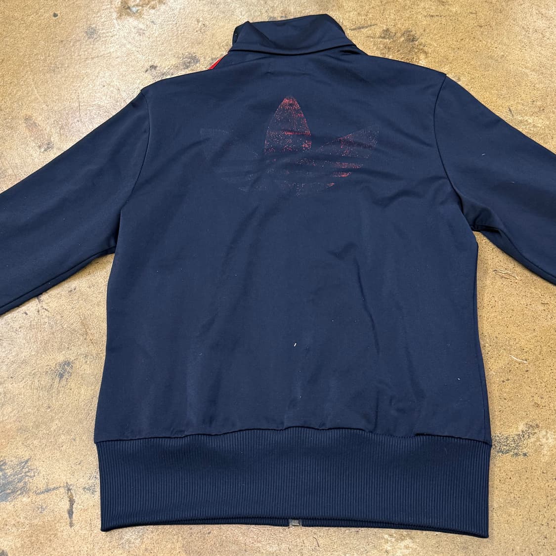 [정품/95] 아디다스 트레이닝 자켓 져지 네이비 레드 b17 상품이미지4