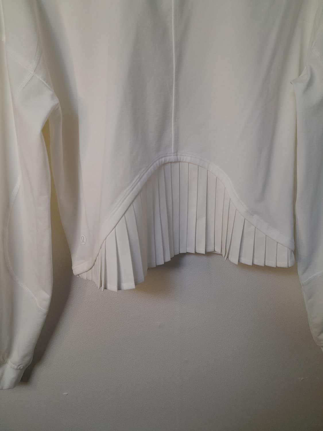 룰루레몬 화이트 백플리트 쿼터집 골프 풀오버 2 상품이미지5