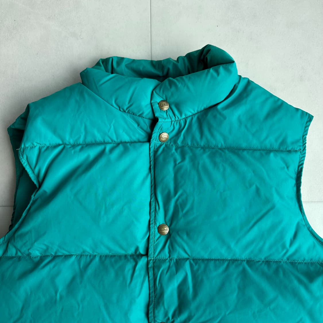 80’s llbean 다운 베스트 usa made 상품이미지2