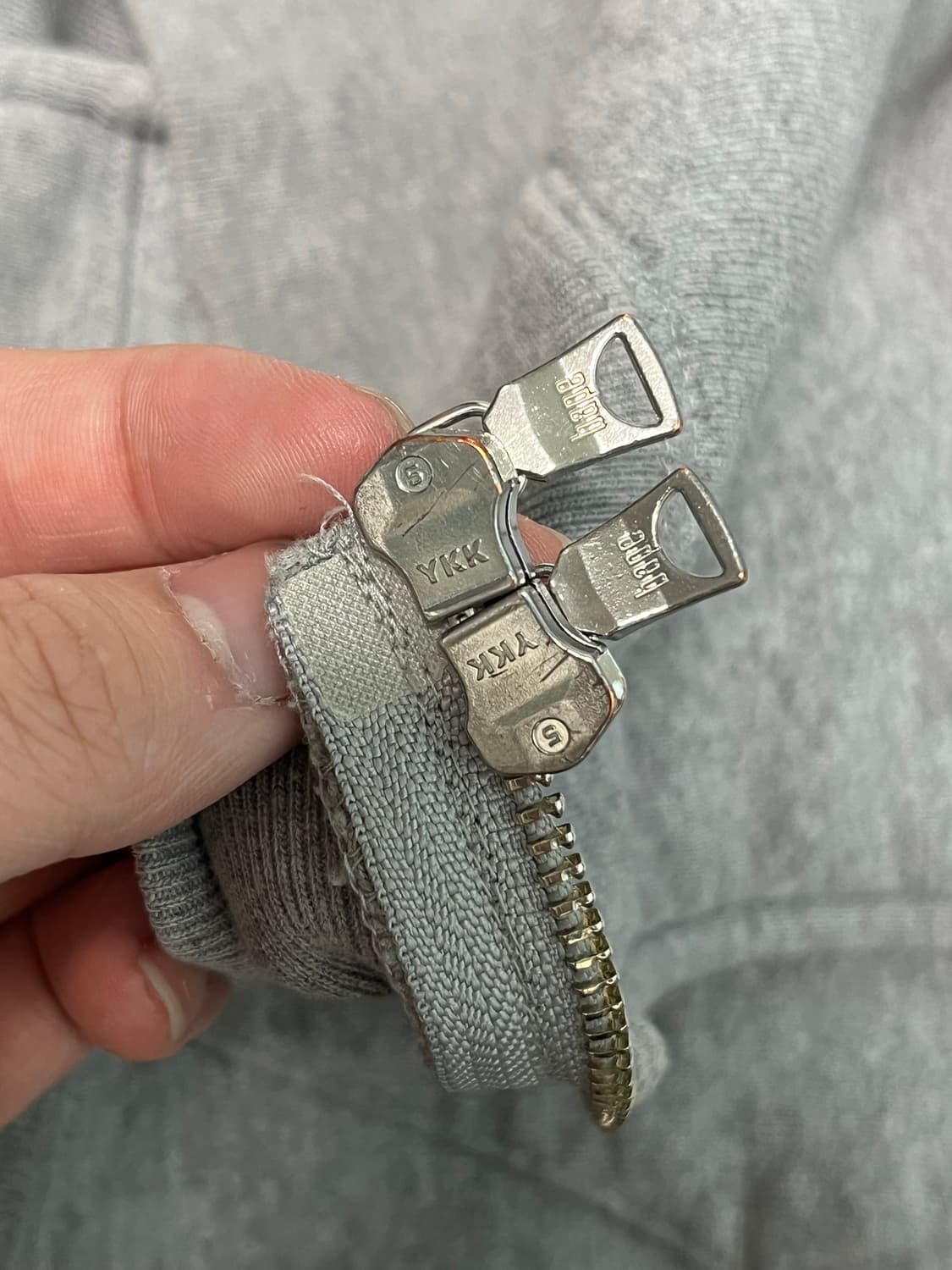 베이프 샤크 후드집업 그레이 L 상품이미지9