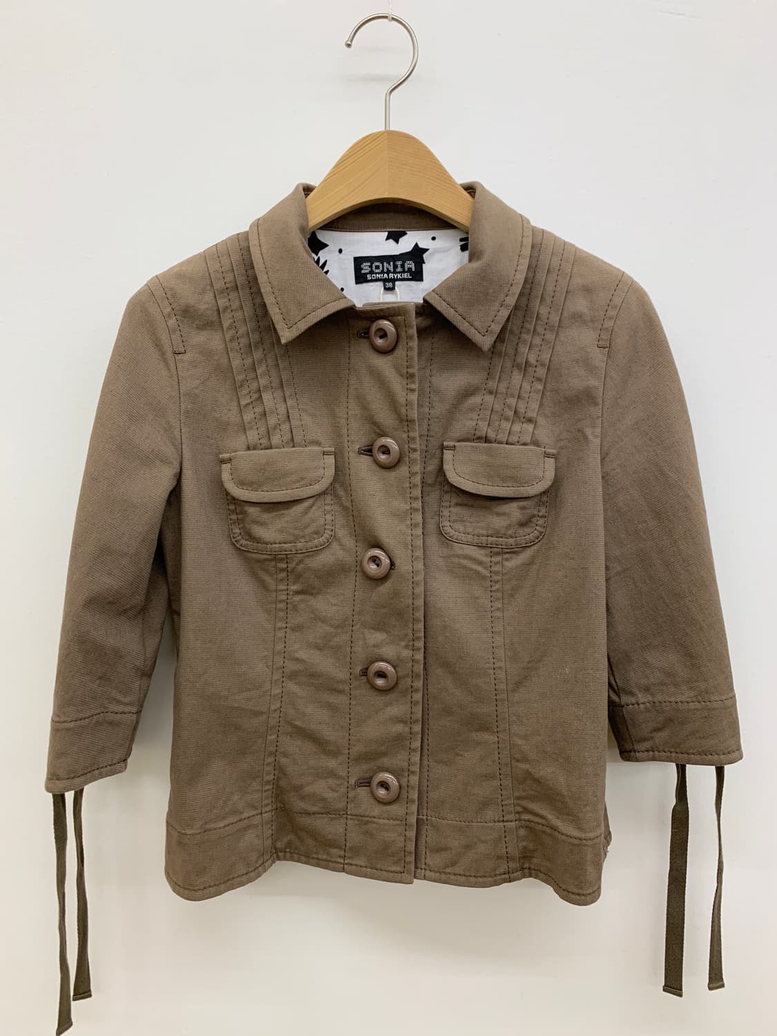 코튼 숏자켓 3/4 sleeve jacket 상품이미지1