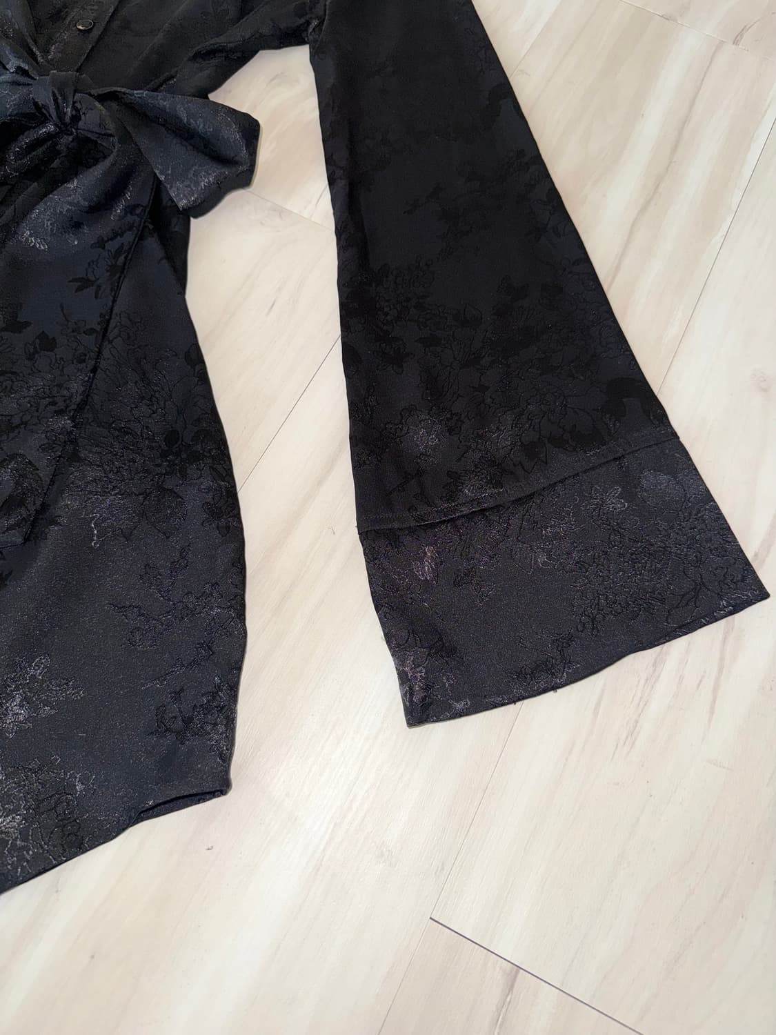 Black oriental shirt 상품이미지4