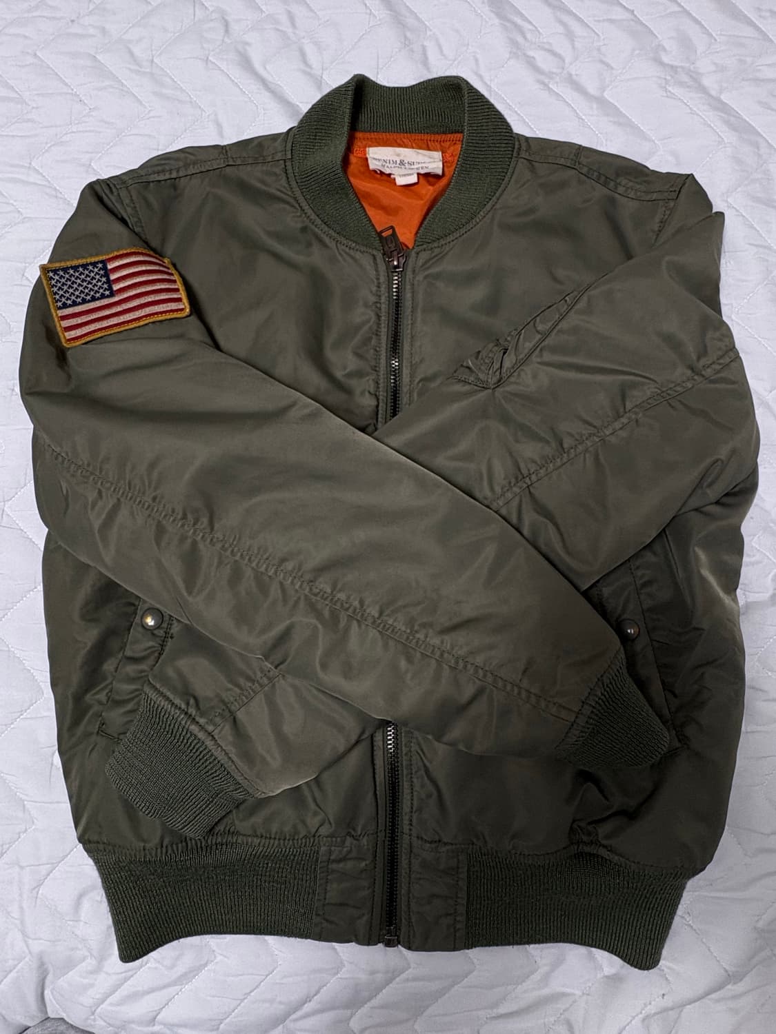 데님앤서플라이 랄프로랜 ma-1 상품이미지3