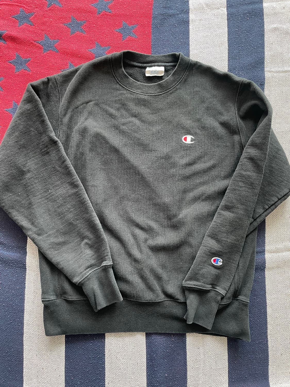 챔피온 m 사이즈 리버스위스 챠콜 맨투맨 상품이미지1