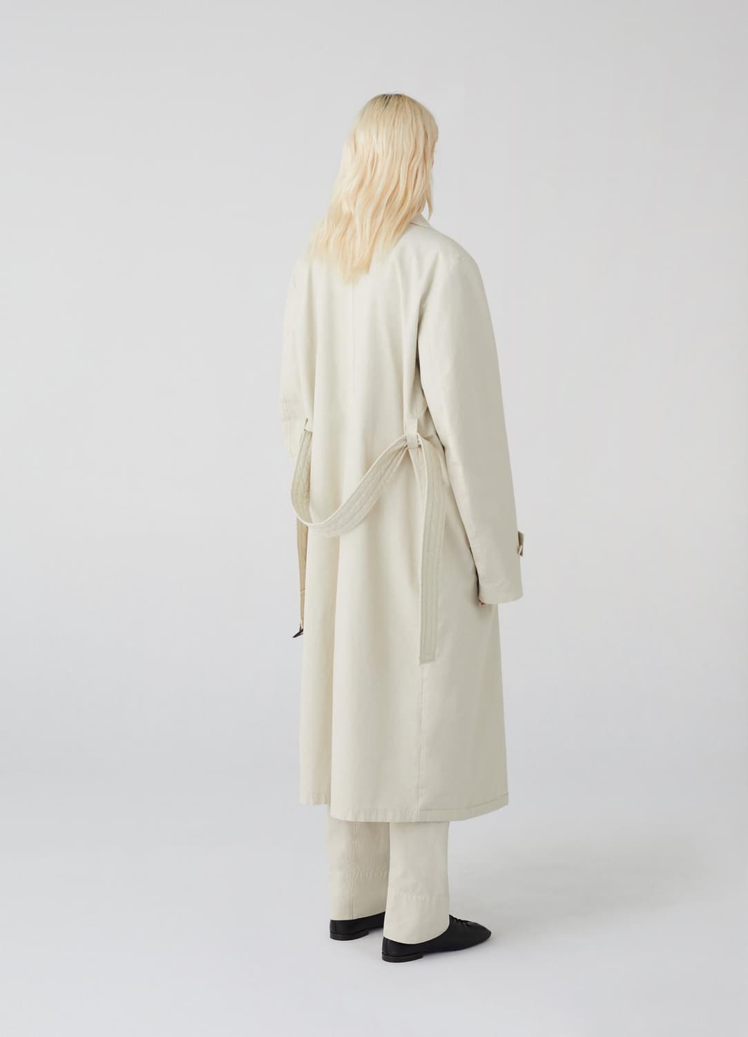 [M] 르메르 아이보리 트렌치코트 상품이미지3