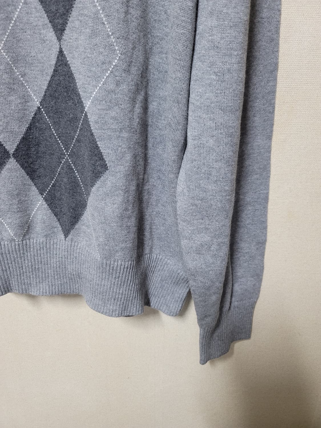 타미힐피거 브이넥 코튼니트 상품이미지4