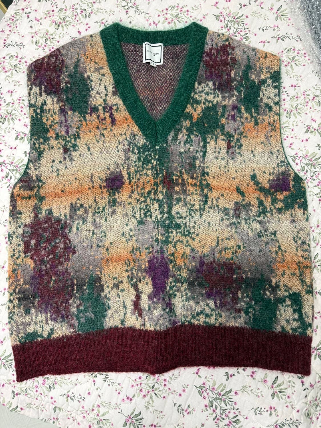 우영미 21FW 니트 베스트 48사이즈 상품이미지1