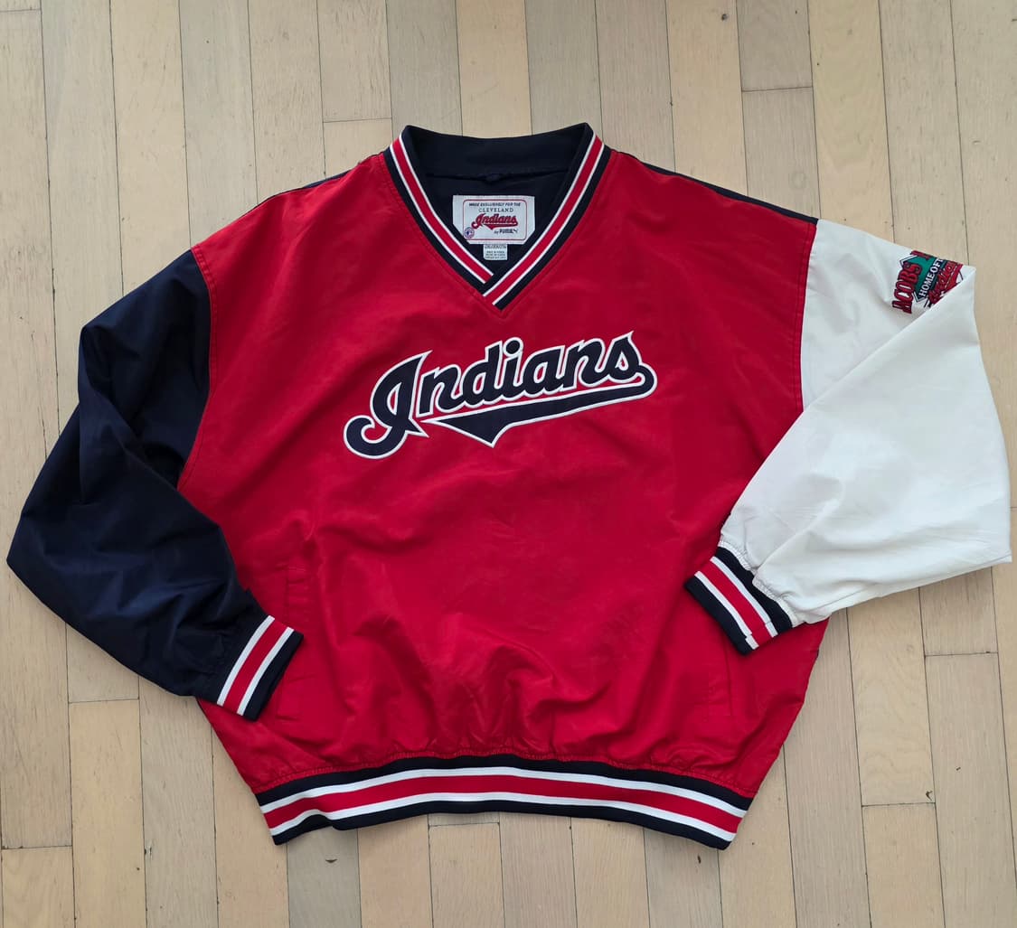 90's 클리브랜드인디언스xPUMA 원업2XL mlb 상품이미지8